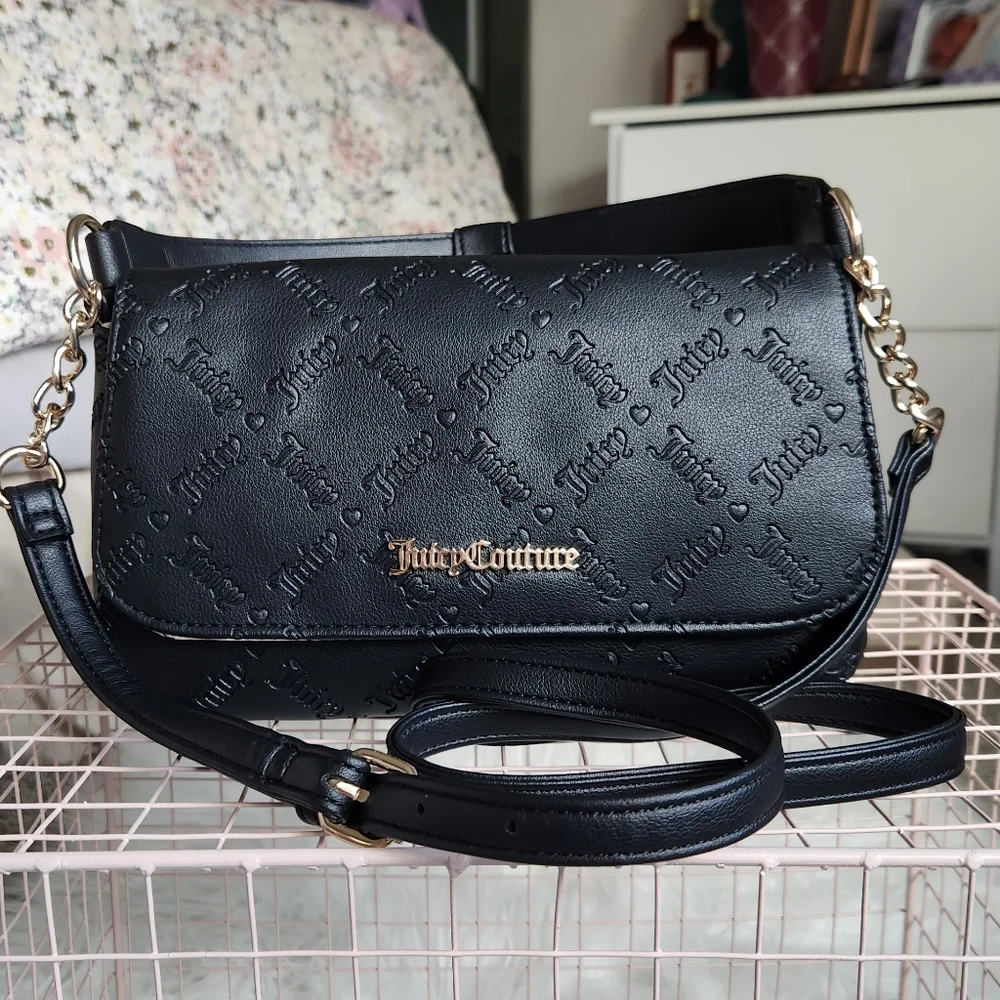 Juicy Couture Black Crossbody Bag - Picture 4 of 7